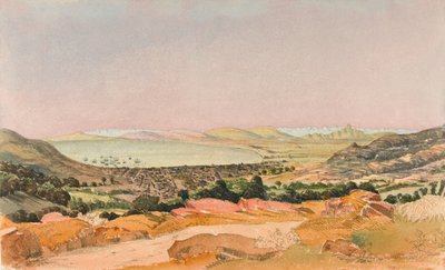 Cape Town, ca. 1862 (akvarell) av George E.L.S. Sanford