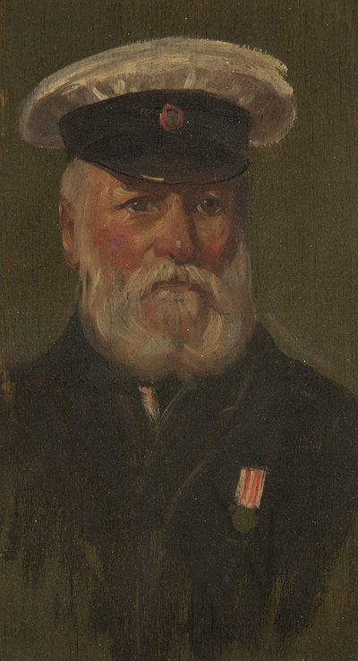 Portrett av C. Clothier, 6., ca. 1920 (olje på panel) av George Edmund Butler