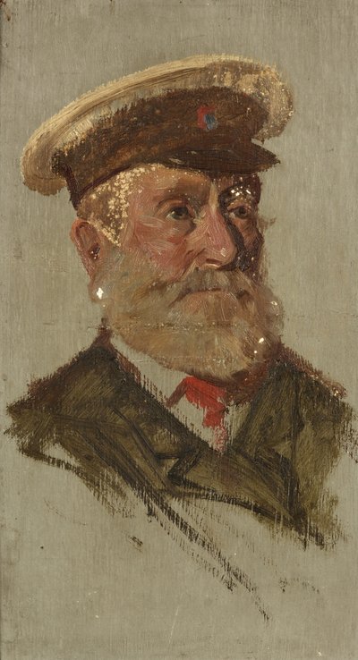 Portrett av C. Dent, 39., ca. 1920 (olje på panel) av George Edmund Butler