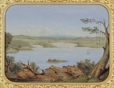 Sydney, på North Shore, 1800-tallet av George Edward Peacock