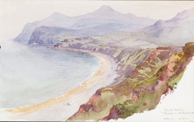 Bay ved Nevin, Wales, 1899. av George Elbert Burr