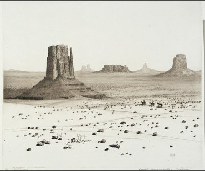 Ørkenmonumenter, Arizona av George Elbert Burr