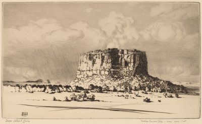 Enchanted Table, New Mexico (nr. 2) av George Elbert Burr