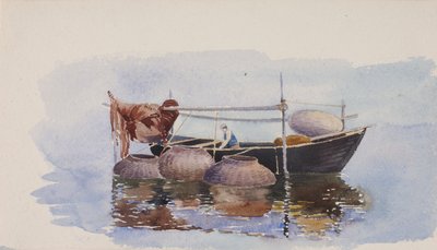 Uten tittel--Fiskebåt, ca. 1900. av George Elbert Burr
