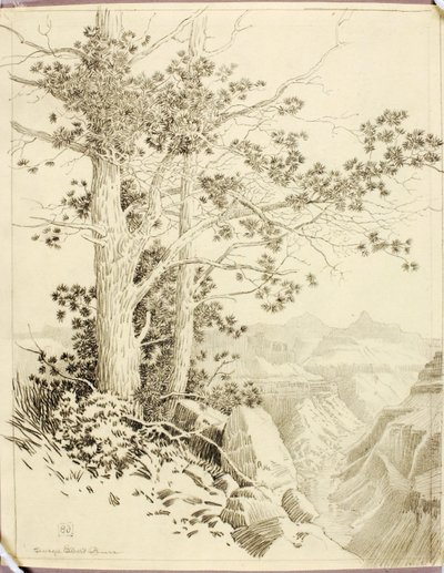 Uten tittel (overføringstegning for trykk) av George Elbert Burr