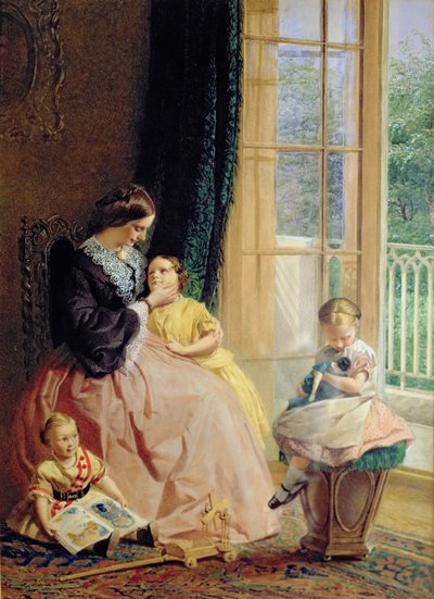 Mrs. Hicks, Mary, Rosa og Elgar av George Elgar Hicks