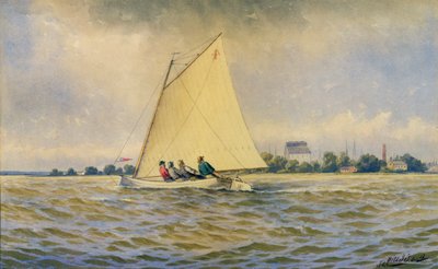 Tuck Up, 1887 (akvarell på papir) av George Emerick Essig