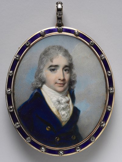 Portrett av en mann, ca. 1800. av George Engleheart