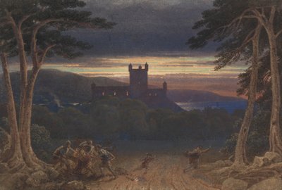 Mordet på Banquo av George Fennell Robson