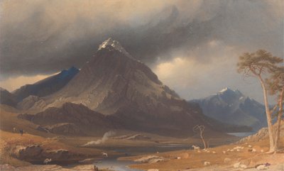 Tryfan, Carnarvonshire av George Fennell Robson