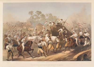 ?Mytterister overrasket av Hennes Majestets 9. Lancers?, 1857 av George Francklin Atkinson