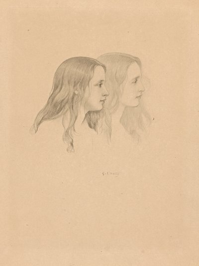 Uten navn av George Frederic Watts