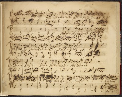 R.M.20.f.12, nr.2 Diverse samlinger og utvalg vol. VI., ca. 1735-50 (blekk på papir) av George Frederick Handel
