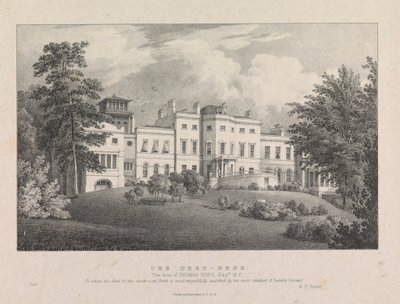 Deep-Dene. Setet til Thomas Hope, Esq. av George Frederick Prosser