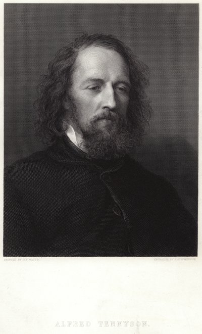 Portrett av Alfred, Lord Tennyson av George Frederick Watts