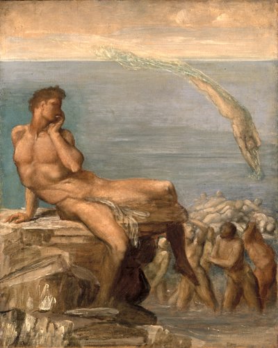 Geniet til gresk poesi, 1878 av George Frederick Watts