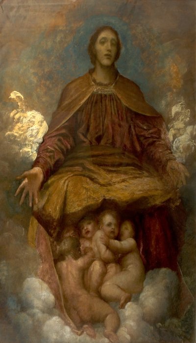 Kristendommens ånd, 1872-75 av George Frederick Watts
