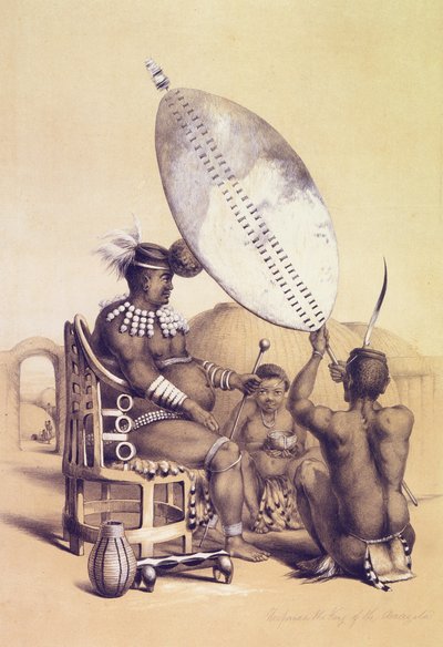 Tramp The King of the Heaven, 1849 av George French Angas