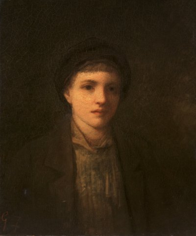 Head of a Boy, før 1885. av George Fuller