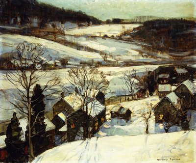 Vinterskumring av George Gardner Symons