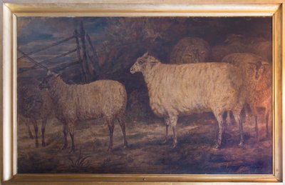 Forbedringen av sauerasen South Down ved Holkham i Norfolk, 1793-1807 av George Garrard