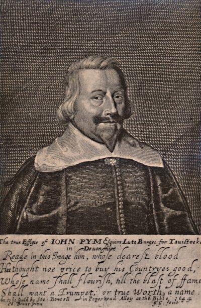 John Pym , engelsk parlamentarisk politiker, c1644 1894 av George Glover