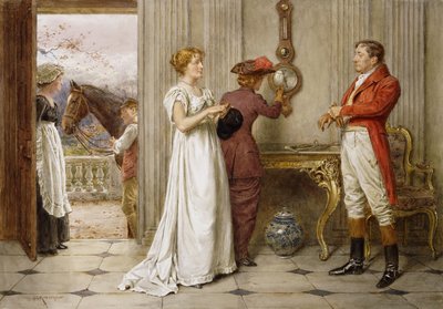 En sørlig vind og en overskyet himmel, av George Goodwin Kilburne
