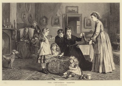 Julekurven av George Goodwin Kilburne