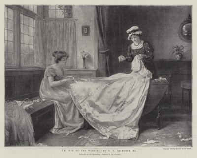 Bryllupsaften av George Goodwin Kilburne