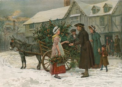 Holly Cart av George Goodwin Kilburne