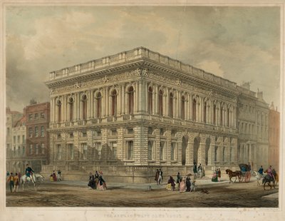 The Army and Navy Club House, London av George Hawkins