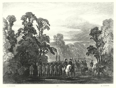 Lord Byrons barn Harold, Canto III, strofe 27 (gravering) av George Haydock Dodgson