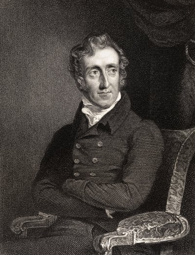 Henry Welbore Agar Ellis, 2. Viscount Clifden, gravert av Edward Scriven (1775-1841), fra 