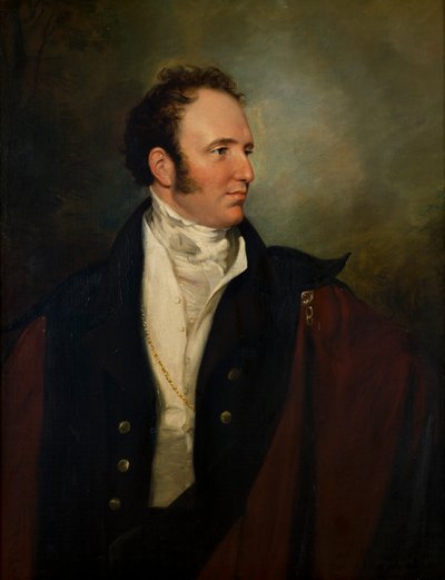 Portrett av George Augustus Frederick Henry, 2. jarl av Bradford, ca. 1809-50 (olje på lerret) av George Hayter