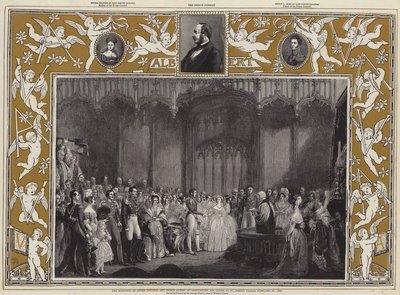 Ekteskapet til dronning Victoria og prins Albert av Saxe-Coburg og Gotha ved St James