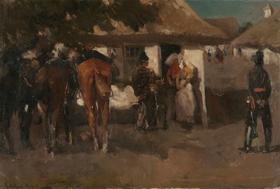 Billettering av troppene av George Hendrik Breitner