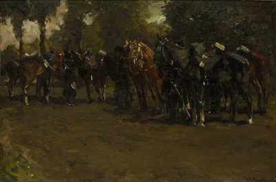 Kavaleri ved Repose av George Hendrik Breitner