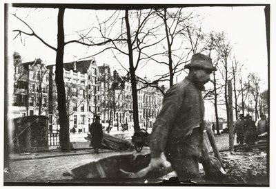 Gjennombrudd på Raadhuisstraat i Amsterdam av George Hendrik Breitner