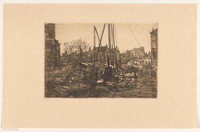 Pelearbeid i Raadhuisstraat i Amsterdam av George Hendrik Breitner