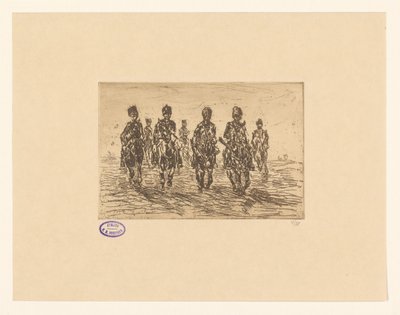 Husarer i galopp av George Hendrik Breitner