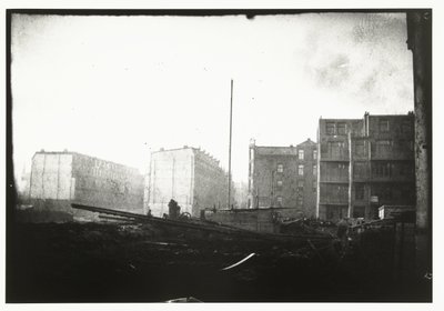 Nybygg langs Jacob van Lennep-kanalen i Amsterdam av George Hendrik Breitner