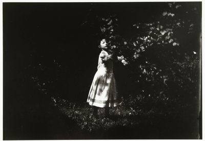 Portrett av en jente i en hage av George Hendrik Breitner