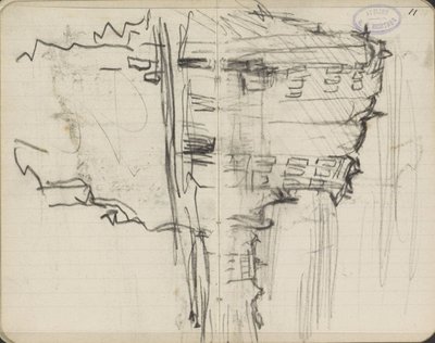 Bybilde, muligens Amsterdam av George Hendrik Breitner