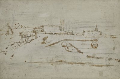 Kanten av en by av George Hendrik Breitner