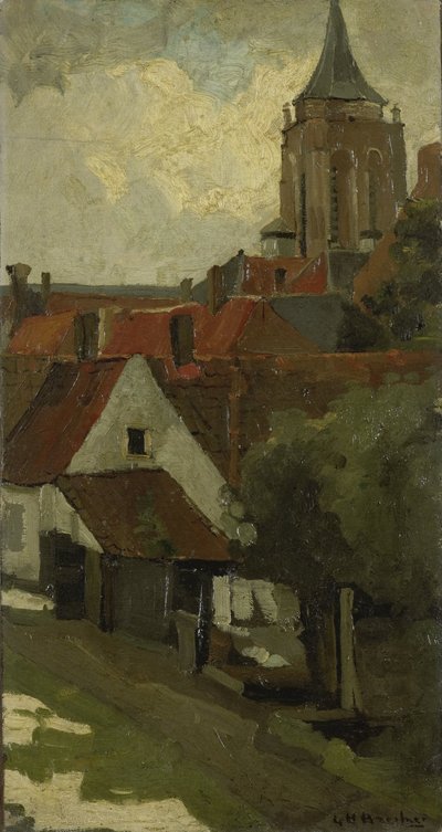 Tårnet i Gorkum av George Hendrik Breitner