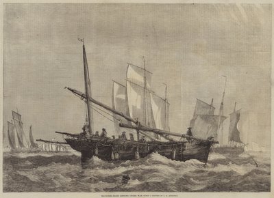 Makrell-båter i gang av George Henry Andrews