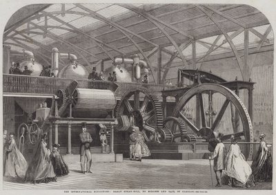 Den internasjonale utstillingen, Great Sugar-Mill, av Mirlees og Tait, i Glasgow av George Henry Andrews
