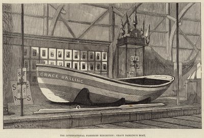 Den internasjonale fiskeriutstillingen, Grace Darlings båt av George Henry Andrews