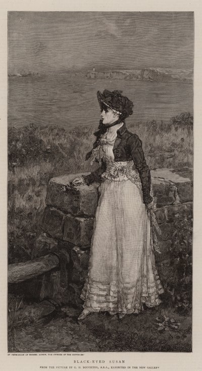 Svartøyde Susan av George Henry Boughton