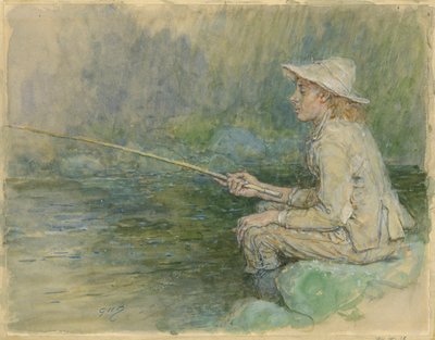 Guttefiske av George Henry Boughton